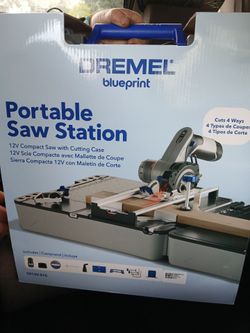 Portable table saw station