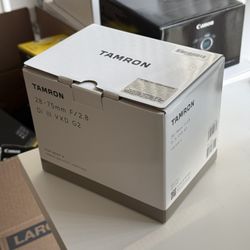 Tamron 28-75mm F/2.8 G2 Sony FE Mount – Like New, No Wear