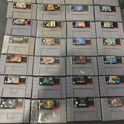 Super Nintendo Games