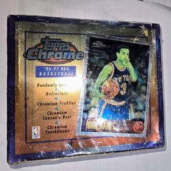 Topps Chrome Basketball Cards 96-97 20ct