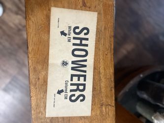 Showers U.S military