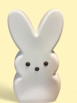 Peeps Bunny Figurine White lamp