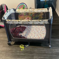 Playpen With Removable Mattress