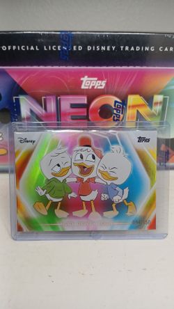 Disney Neon Huey, Duey & Louie #94/150 Color Match Foil.