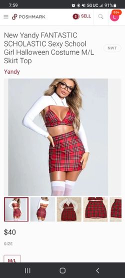 Sexy School Girl Costume