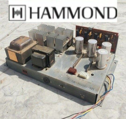 Vintage HAMMOND TUBE AMPLIFIER Not Tested. 