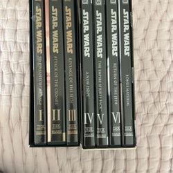 Star Wars Trilogy DVDs. 