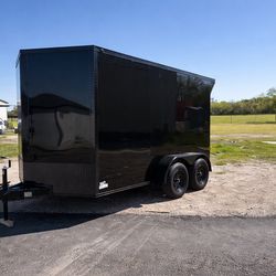 6x12 TA Cargo Enclosed Trailer