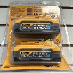 DEWALT  5.0Ah (2 Pack) DCBP520-2 power stack