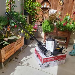 Murray brand new 20 in. 125 cc Briggs & Stratton Walk Behind Gas Push Lawn Mower with 4 Wheel Height Adjustment and Prime 'N Pull Start