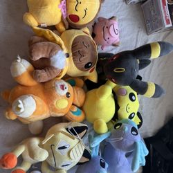 Brand New Pokémon Plushies 