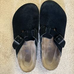Birkenstocks Boston Soft Footbed Black