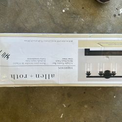 Allen+ Roth 4 Light Vanity Bar