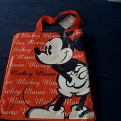 Mickey Mouse Tote Plastic  Bag