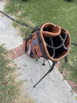 Wilson Adult Standing Golf Bag In Good Cond Ready To Use