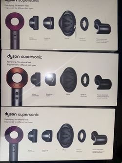 Dyson Supersonic Hair Dryer – 3 Units