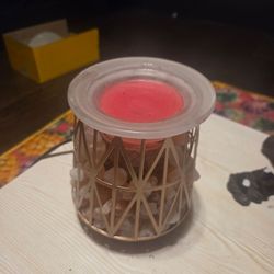 Pink salt wax melter