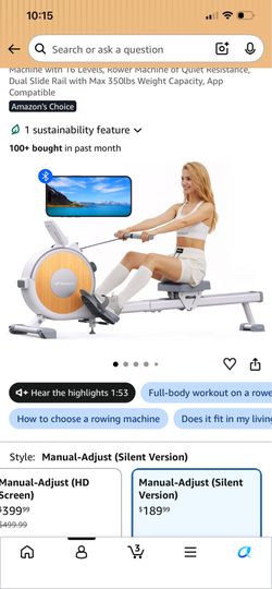 Merachi Rowing Machine