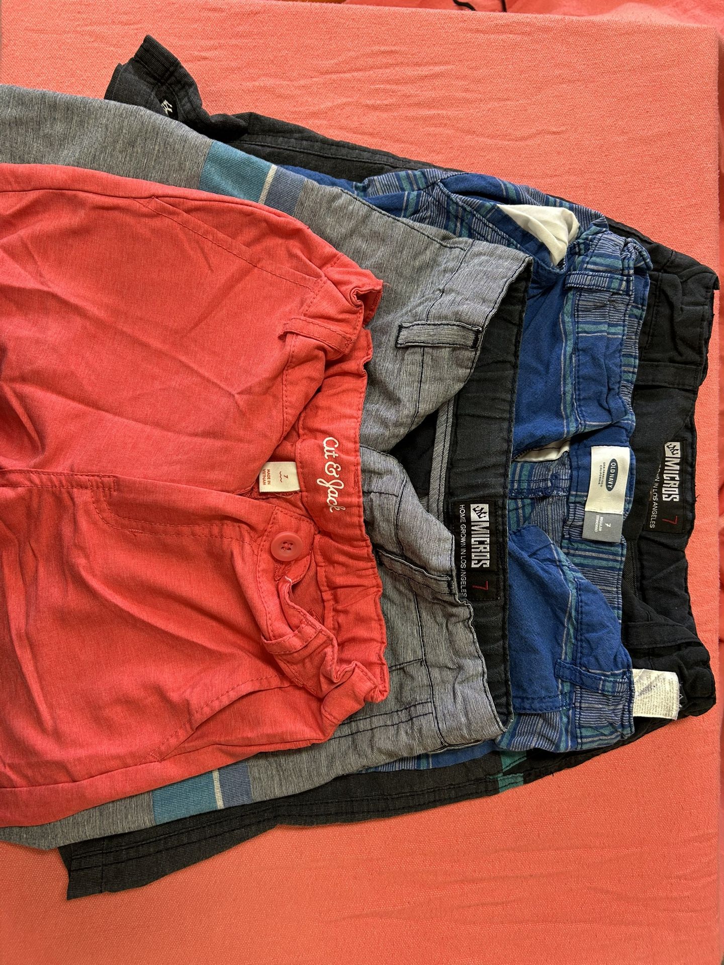 Boys Grab Bag Of Shorts Size 7
