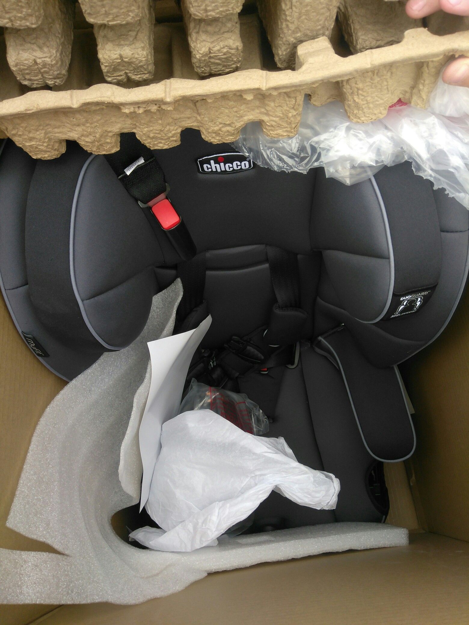 Chicco Myfit Harness Booster car seat fathom New Inbox open Nuevo en caja abierta location Maryland between Eastern