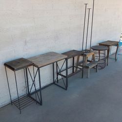 Garden Accents / Tables / Plant Stands - $10 Each