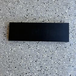 Two Small Shelves-one Is Silver-one Is Dark Brown