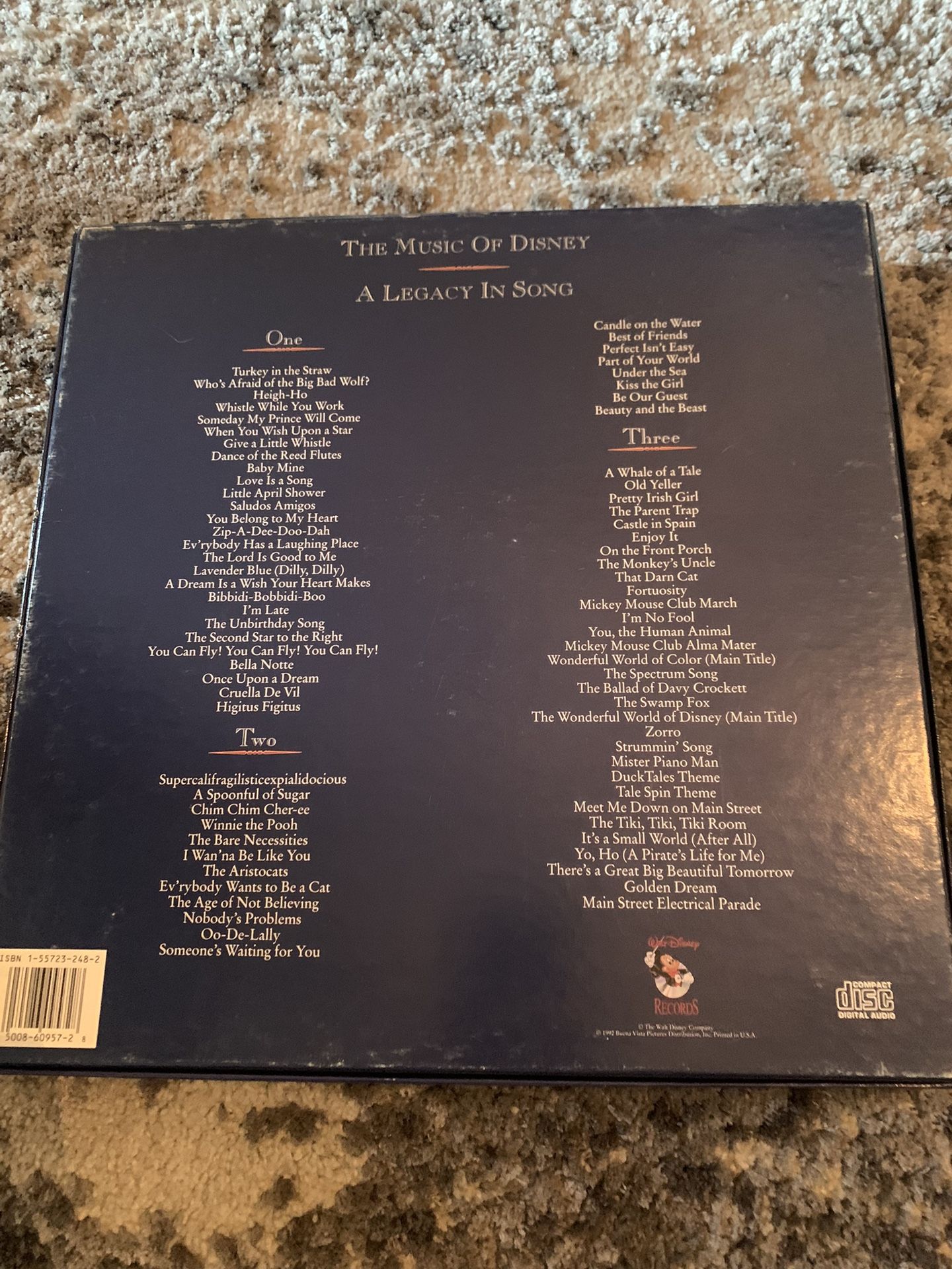 The Music Of Disney CD Set