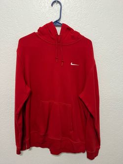 Mens Nike Hoodie Sweatshirt XL Red