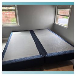 Cal king size box spring