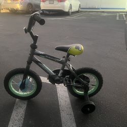 Rock It Huffy Kids Bike And Helmet 