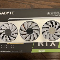 Nvidia RTX 3090 Gigabyte Vision White! 24GB GDDR6X