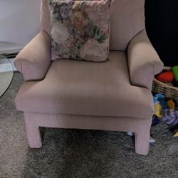 Pink Fabric Chairs