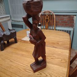 Antique Wooden Statue