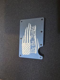 Ridge Style Wallet w/Money Clip
