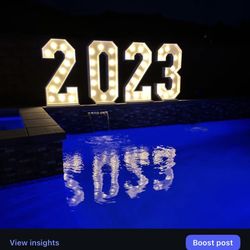 Marquee Letters And Numbers 