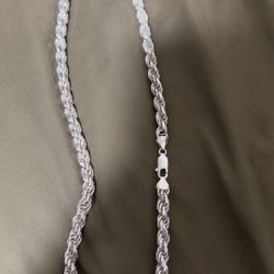925 Silver Rope Chain