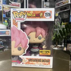 HT EXCLUSIVE Super Saiyan Rosé Goku Black 1516 Funko Pop