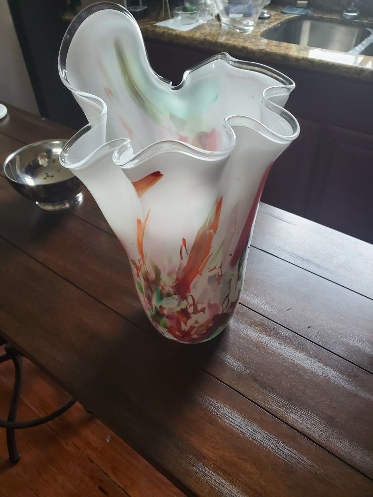 Beautiful Vase. Multicolored 
