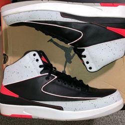Retro Jordan 2 Infrared Cement Size 11.5