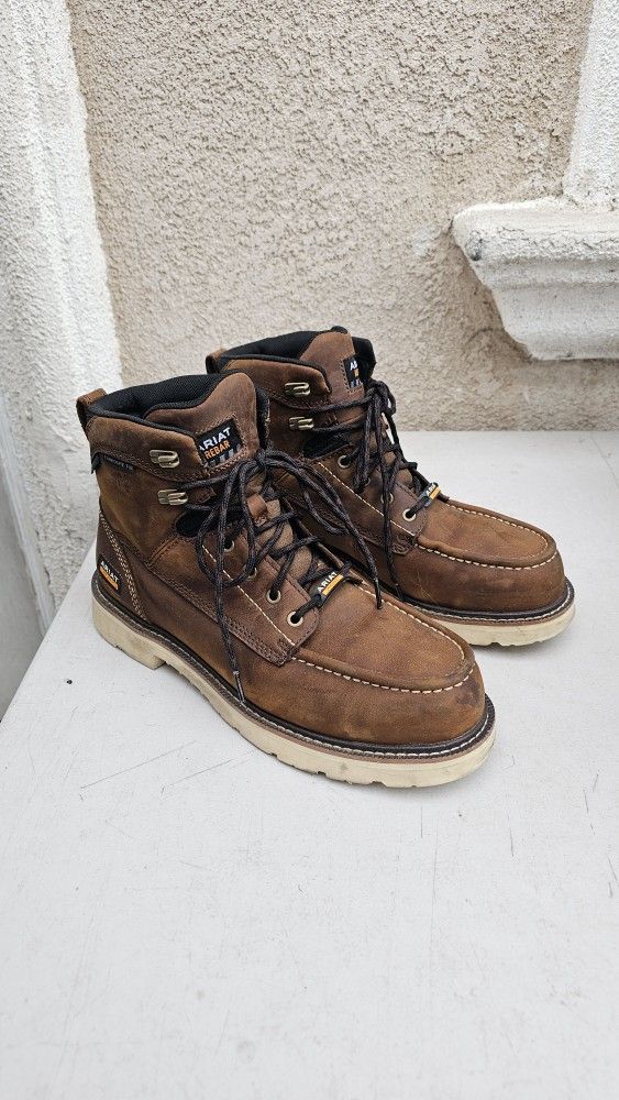 Size 10.5 D Ariat Work Boots Composite Toe