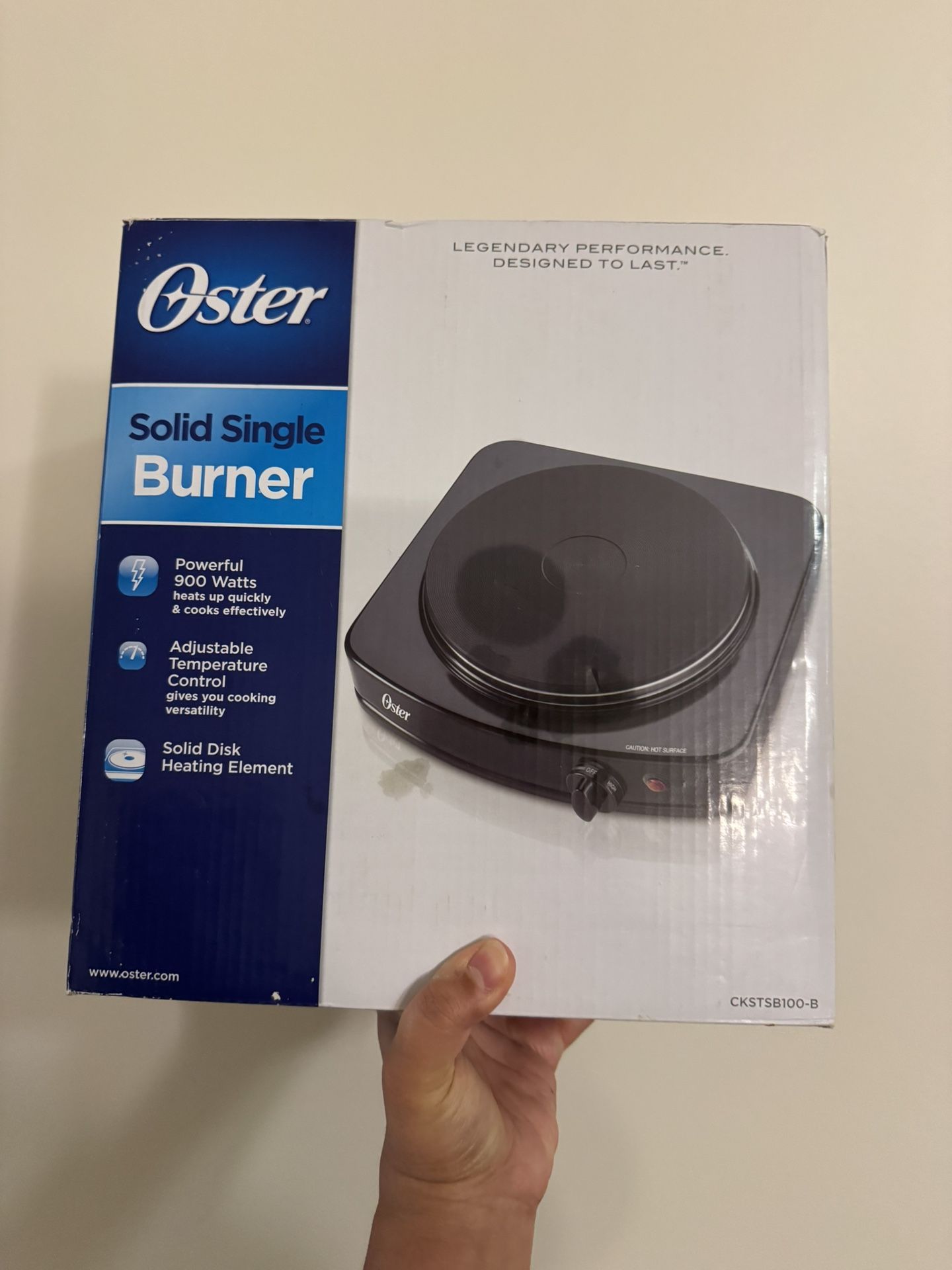 Oster Solid Single Burner