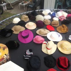 Women's Hats And Hat Boxes