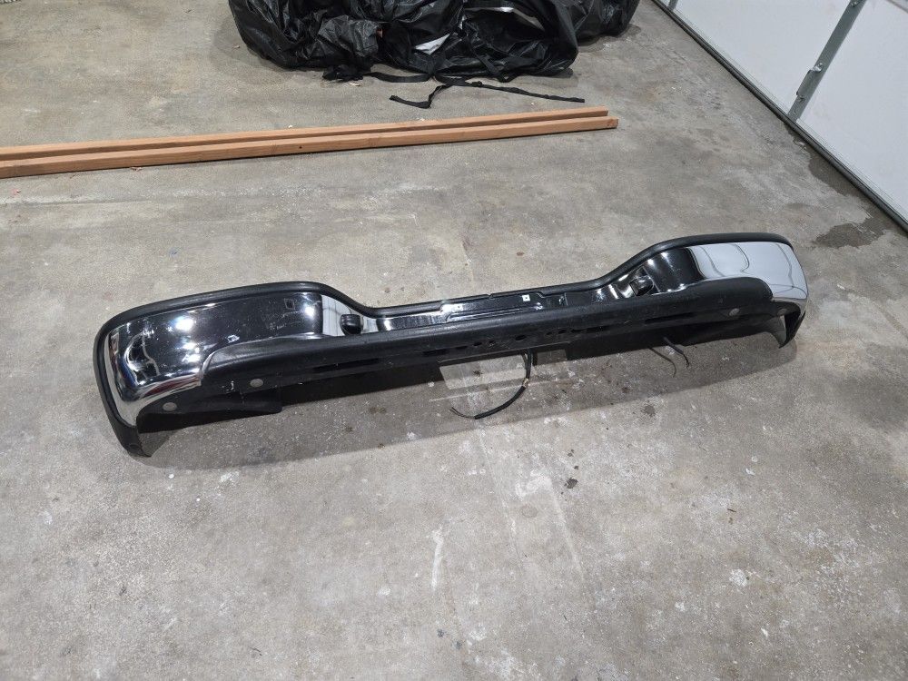2003 Yukon Chrome Rear Bumper