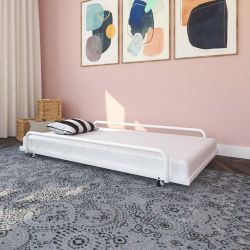 Twin Metal Daybed Trundle, White BRAND NEW IN BOX