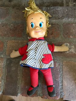 Vintage 1961 Mattel Sister Belle Pull String Talking Doll - See Details
