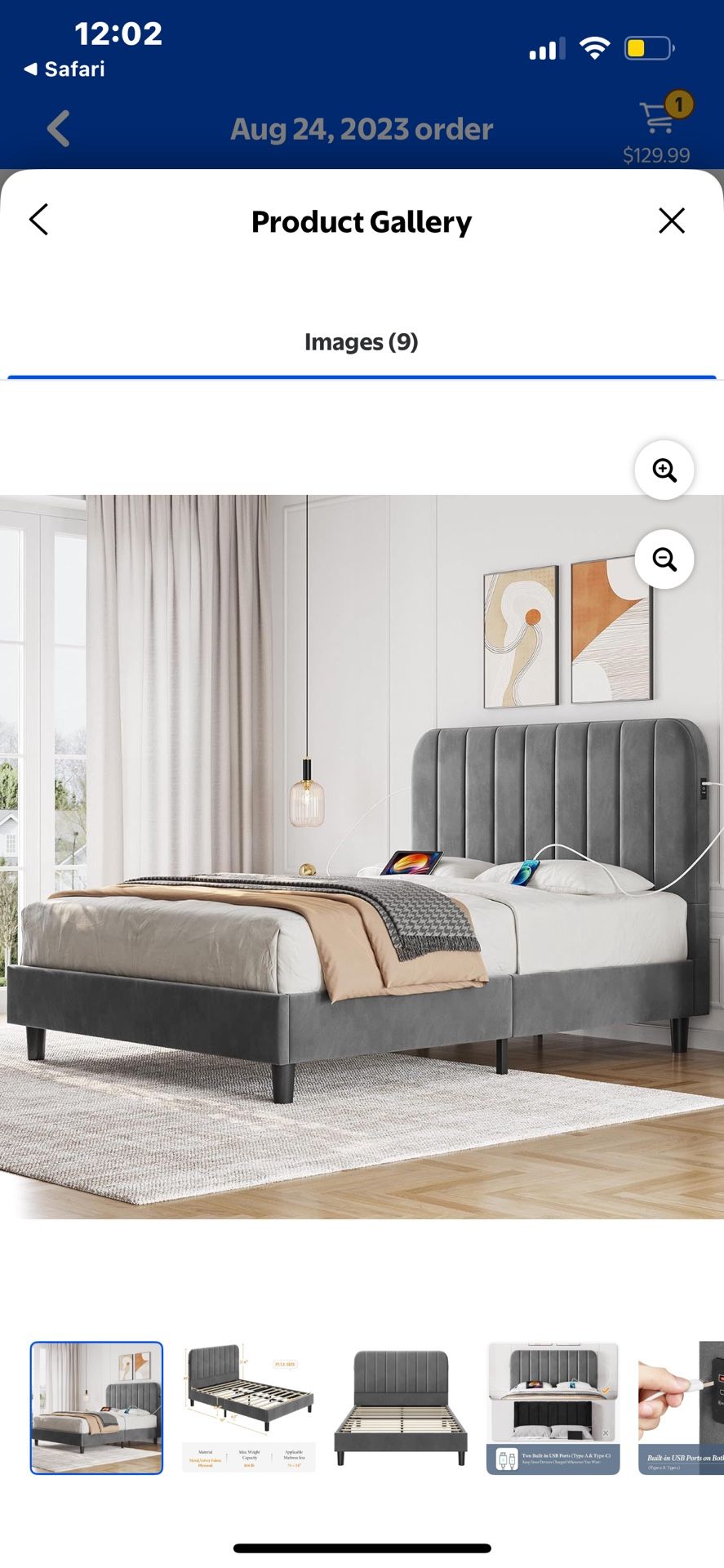 Queen Size Bed Frame