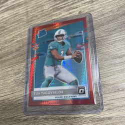 Tua Tagovailoa Red Hyper Prizm - Fanatics Exclusive