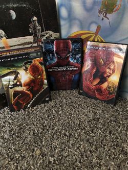 Spiderman DVDs