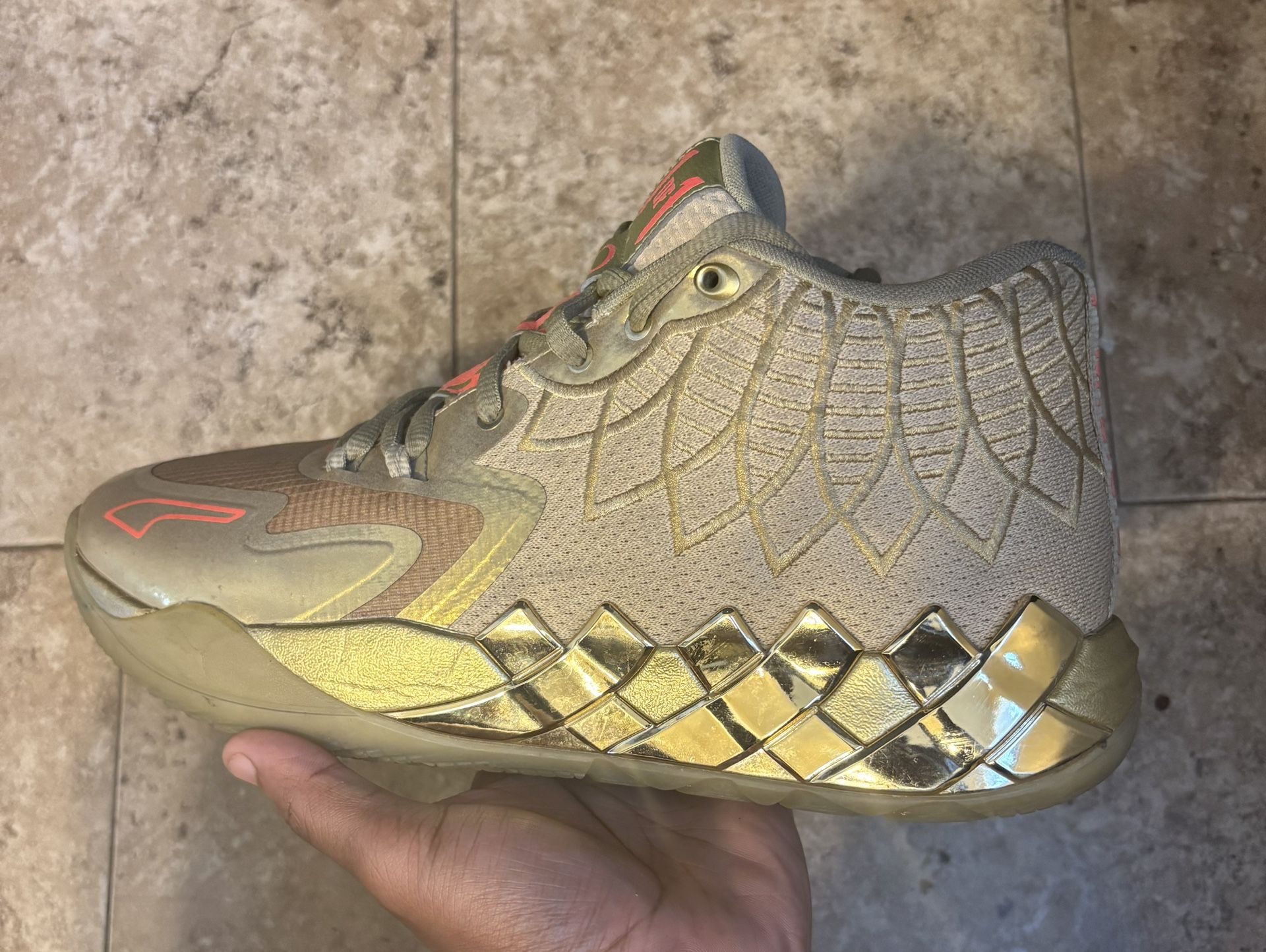 Melo Ball X Puma 1 Of 1 Golden Child Shoes