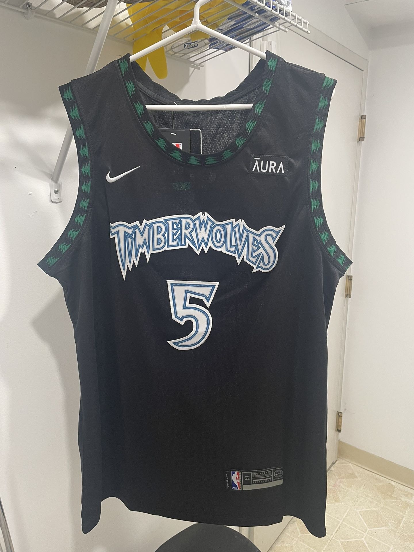 Minnesota Timberwolves Anthony Edwards stitched jersey Large up to 2xl